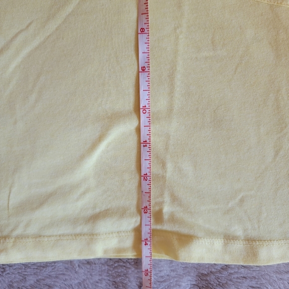 H&M || yellow short sleeve crop top - Picture 5 of 5